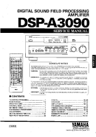 Yamaha DSPA-3090 - Service Manual